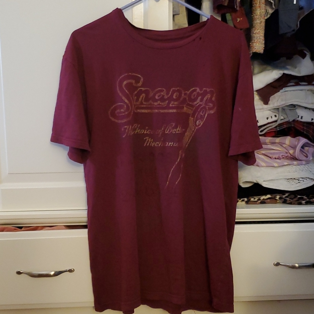 Vintage snap-on tee